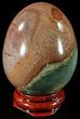 Polychrome Jasper Egg - Madagascar #54679-1